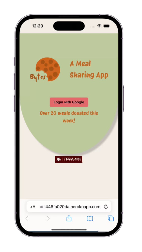 Bytes - The Meal Plan Sharing App